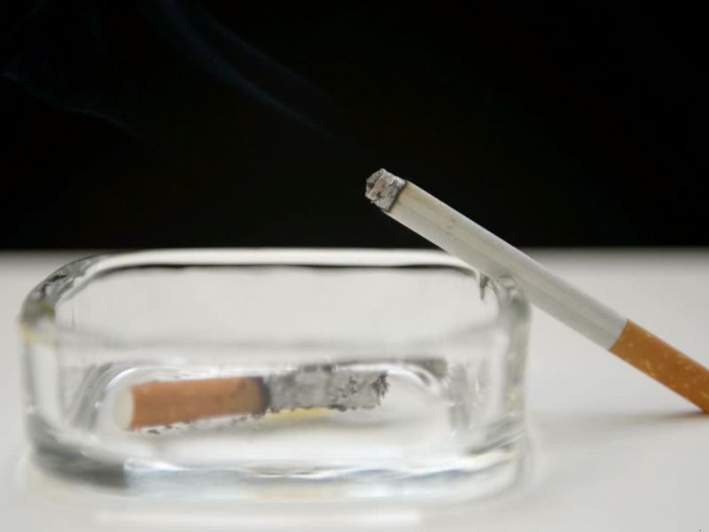 cigareta u pepeljari
