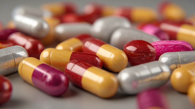 Antibiotici za zub na svetloj površini